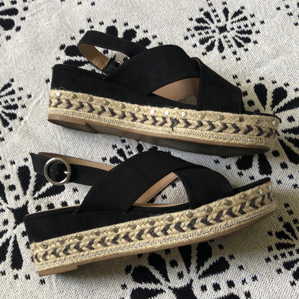A New Day Trista Espadrille Sandals Sz 8.5